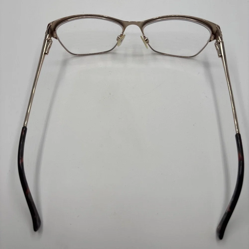 Tura R561 Burgundy Crystal Designer Eyeglasses Frame 53-15-140mm w/case